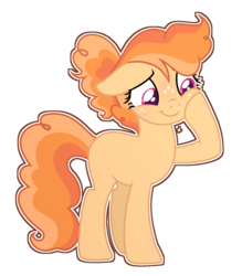 Size: 1198x1368 | Tagged: safe, artist:spectrumnightyt, oc, oc only, oc:fruit sugar, earth pony, pony, female, mare, simple background, solo, transparent background