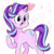 Size: 1221x1220 | Tagged: safe, artist:bouncy-silver, starlight glimmer, pony, unicorn, g4, female, solo