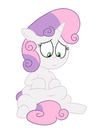 Size: 700x900 | Tagged: safe, artist:scobionicle99, sweetie belle, pony, unicorn, g4, belly button, chubbie belle, chubby, fat, female, filly, solo, squishy, sweetie belly