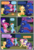 Size: 3254x4837 | Tagged: safe, artist:gutovi, applejack, fluttershy, pinkie pie, princess luna, rainbow dash, rarity, twilight sparkle, alicorn, earth pony, pegasus, pony, unicorn, comic:why me!?, g4, bed, broken window, comic, couch, cushion, faic, mane six, mare in the moon, moon, smug, smugdash, twilight sparkle (alicorn)