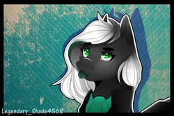 Size: 3000x2000 | Tagged: safe, artist:legendaryshadee, oc, oc only, oc:blanche, pony, bust, clothes, female, high res, mare, portrait, solo, tongue out