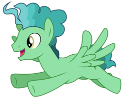 Size: 5000x4066 | Tagged: safe, artist:dragonchaser123, fast break, pegasus, pony, g4, viva las pegasus, absurd resolution, background pony, flying, las pegasus resident, male, open mouth, simple background, solo, stallion, transparent background, vector