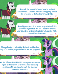 Size: 636x798 | Tagged: safe, gameloft, chancellor neighsay, twilight sparkle, alicorn, pony, g4, school daze, dialogue, twilight sparkle (alicorn)