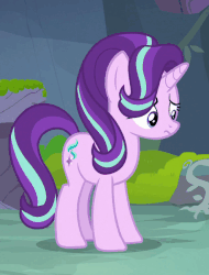 Size: 477x627 | Tagged: safe, screencap, starlight glimmer, pony, unicorn, g4, to change a changeling, animated, cropped, female, solo focus