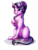 Size: 3000x4000 | Tagged: safe, artist:lupiarts, starlight glimmer, pony, unicorn, g4, chest fluff, cute, female, glimmerbetes, mare, simple background, sitting, smiling, solo, transparent background