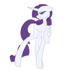 Size: 3000x3000 | Tagged: safe, artist:icicle-niceicle-1517, artist:jessy2015, color edit, edit, rarity, pony, unicorn, g4, bedroom eyes, collaboration, colored, eyeshadow, female, grin, high res, makeup, mare, simple background, smiling, solo, transparent background