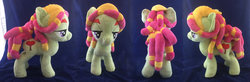 Size: 1024x336 | Tagged: safe, artist:plushypuppy, tree hugger, earth pony, pony, g4, female, irl, mare, photo, plushie, solo, standing