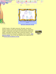 Size: 720x963 | Tagged: safe, g3, 2003, hasbro, my little pony logo, the wayback machine, website