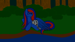 Size: 9045x5088 | Tagged: safe, artist:northern-frost, oc, oc:glory solaris, oc:midnight whistle, pegasus, pony, zebra, absurd resolution, sleeping, smiling, snoring, surrogate mother