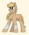 Size: 1469x1754 | Tagged: safe, artist:pastel-charms, oc, oc only, oc:apple butter, earth pony, pony, female, mare, offspring, parent:applejack, parent:trouble shoes, parents:troublejack, solo