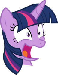 Size: 6400x8281 | Tagged: safe, artist:parclytaxel, twilight sparkle, alicorn, pony, g4, horse play, .svg available, absurd resolution, bust, faic, female, mare, portrait, simple background, solo, transparent background, twilight sparkle (alicorn), vector