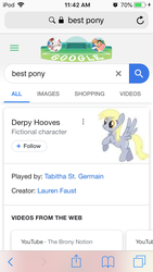 Size: 640x1136 | Tagged: safe, derpy hooves, g4, best pony, google, google search, not an edit, truth