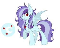 Size: 1024x829 | Tagged: safe, artist:mintoria, oc, oc only, bat pony, pony, female, mare, simple background, solo, transparent background