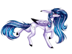 Size: 1843x1393 | Tagged: safe, artist:zen-ex, oc, oc only, oc:marie pixel, pegasus, pony, female, mare, simple background, solo, transparent background, two toned wings