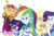 Size: 1587x1059 | Tagged: safe, artist:php77, editor:php77, applejack, rainbow dash, rarity, sci-twi, sunset shimmer, twilight sparkle, equestria girls, equestria girls specials, g4, my little pony equestria girls: better together, my little pony equestria girls: rollercoaster of friendship, crossed arms, finger gun, geode of empathy, geode of super speed, geode of super strength, magical geodes, simple background, transparent background