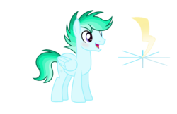 Size: 1808x1168 | Tagged: safe, artist:rainbows-skies, oc, oc only, oc:snow breeze, pegasus, pony, male, show accurate, simple background, solo, stallion, transparent background