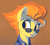 Size: 1533x1385 | Tagged: safe, artist:dimfann, spitfire, pegasus, pony, g4, :p, bust, clothes, cute, cutefire, female, looking away, looking sideways, mare, portrait, silly, solo, sunglasses, tongue out, uniform, wonderbolts dress uniform