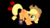 Size: 1366x768 | Tagged: safe, artist:ianpony98, edit, applejack, earth pony, pony, g4, black background, cutie mark, looking back, ness, simple background, super smash bros., super smash bros. melee