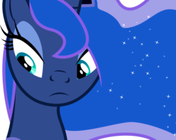 Size: 5000x3976 | Tagged: safe, artist:dashiesparkle, princess luna, alicorn, pony, for whom the sweetie belle toils, g4, my little pony: friendship is magic, female, mare, simple background, solo, transparent background, vector