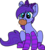 Size: 390x432 | Tagged: safe, artist:nootaz, oc, oc only, oc:seafood dinner, earth pony, pony, bow, clothes, commission, cookie, eating, female, food, hair bow, heart eyes, mare, mouth hold, simple background, socks, striped socks, transparent background, wingding eyes