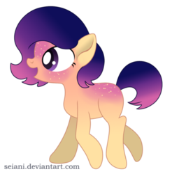 Size: 400x407 | Tagged: safe, artist:seiani, oc, oc only, earth pony, pony, female, mare, simple background, solo, transparent background