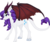 Size: 6000x5057 | Tagged: safe, artist:magister39, rarity, classical unicorn, demon, demon pony, pony, succubus, succubus pony, unicorn, g4, absurd resolution, bat wings, cloven hooves, demon horns, female, horn, horns, leonine tail, mare, simple background, solo, species swap, succupony, transparent background, unshorn fetlocks, wings