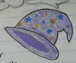 Size: 736x613 | Tagged: safe, artist:ponetistic, clothes, hat, lined paper, no pony, traditional art, trixie's hat