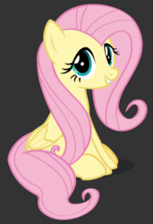 Size: 473x692 | Tagged: safe, fluttershy, pegasus, pony, g4, cute, female, looking at you, mare, shyabetes, smiling, solo