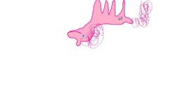 Size: 1138x672 | Tagged: safe, artist:super trampoline, pinkie pie, g4, 1000 hours in ms paint, simple background, upside down, white background