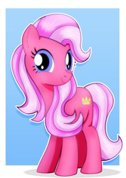 Size: 1600x2263 | Tagged: safe, artist:jucamovi1992, oc, oc only, oc:pink berry, earth pony, pony, female, looking at you, smiling, solo