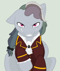 Size: 1208x1440 | Tagged: safe, artist:moonlightnote, rainbow dash, pony, the count of monte rainbow, g4, base used, clothes, female, rainbow dantes, simple background, solo, the count of monte cristo