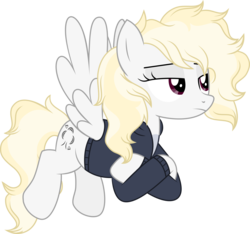 Size: 11833x11094 | Tagged: safe, artist:cirillaq, oc, oc only, oc:amalia, pegasus, pony, absurd resolution, clothes, female, jacket, mare, simple background, solo, transparent background, vector