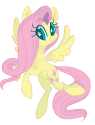 Size: 1024x1346 | Tagged: safe, artist:sambathebunny, fluttershy, pegasus, pony, g4, cute, eye clipping through hair, eyebrows, female, floating wings, looking at you, looking sideways, mare, simple background, smiling, solo, spread wings, starry eyes, transparent background, turned head, wingding eyes, wings