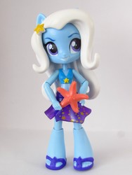 Size: 1410x1880 | Tagged: safe, artist:whatthehell!?, trixie, equestria girls, equestria girls series, g4, clothes, doll, equestria girls minis, irl, photo, ponied up, sandals, sarong, swimsuit, toy