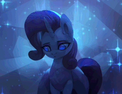 Size: 900x695 | Tagged: safe, artist:rodrigues404, rarity, pony, unicorn, g4, animated, clothes, female, mare, solo, sparkling
