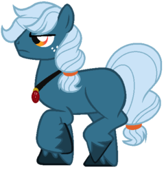 Size: 489x512 | Tagged: safe, artist:galarose12, artist:winniepie, oc, oc only, oc:blue skies, earth pony, pony, male, offspring, parent:applejack, parent:shining armor, parents:shiningjack, simple background, solo, stallion, transparent background