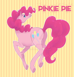 Size: 1024x1062 | Tagged: safe, artist:shadowstar, pinkie pie, earth pony, pony, g4, female, solo, underhoof, watermark