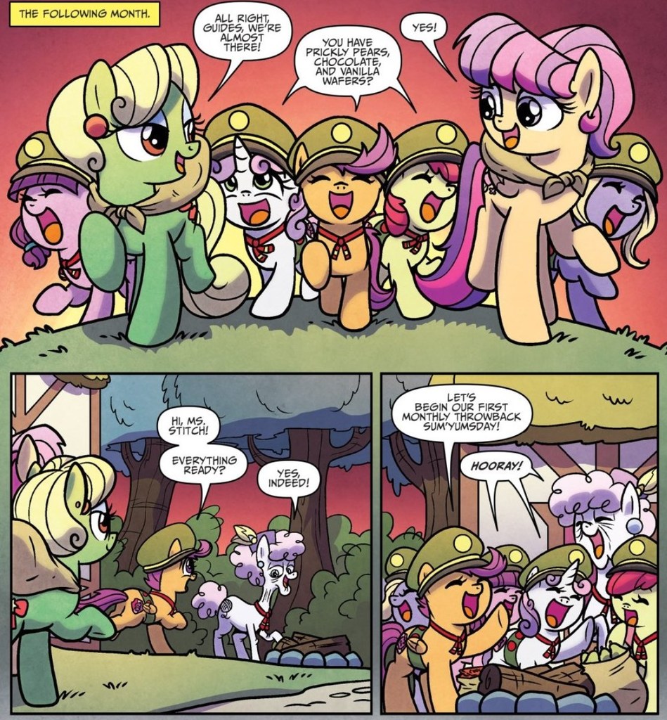 Психоняшки комикс. Ponyville Mysteries #3. Request Aunt Holiday and Auntie Lofty.