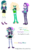 Size: 770x1260 | Tagged: safe, artist:prettycelestia, artist:selenaede, juniper montage, starlight glimmer, oc, oc:gaia sweet, oc:lemonberry blaze, equestria girls, g4, boots, clothes, fusion, fusion:gaia sweet, fusion:juniper montage, fusion:starlight glimmer, glasses, miniskirt, multiple arms, multiple limbs, pants, shoes, simple background, six arms, skirt, socks, thigh boots, thigh highs, thigh socks, white background