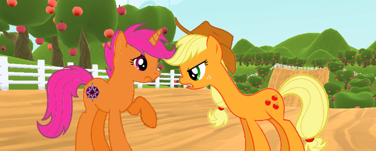 my little pony applejack a lesbian
