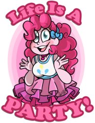 Size: 1024x1320 | Tagged: dead source, safe, artist:befishproductions, pinkie pie, equestria girls, g4, my little pony equestria girls: better together, cute, diapinkes, female, happy, solo