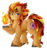 Size: 1024x1089 | Tagged: safe, artist:sk-ree, oc, oc only, earth pony, pony, fire, male, scar, simple background, solo, stallion, transparent background, unshorn fetlocks