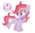 Size: 344x333 | Tagged: safe, artist:6-fingers-lover, oc, oc only, oc:sweet heart, earth pony, pony, bandaid, colt, magical lesbian spawn, male, offspring, parent:doctor fauna, parent:fluttershy, parents:faunashy, simple background, solo, transparent background