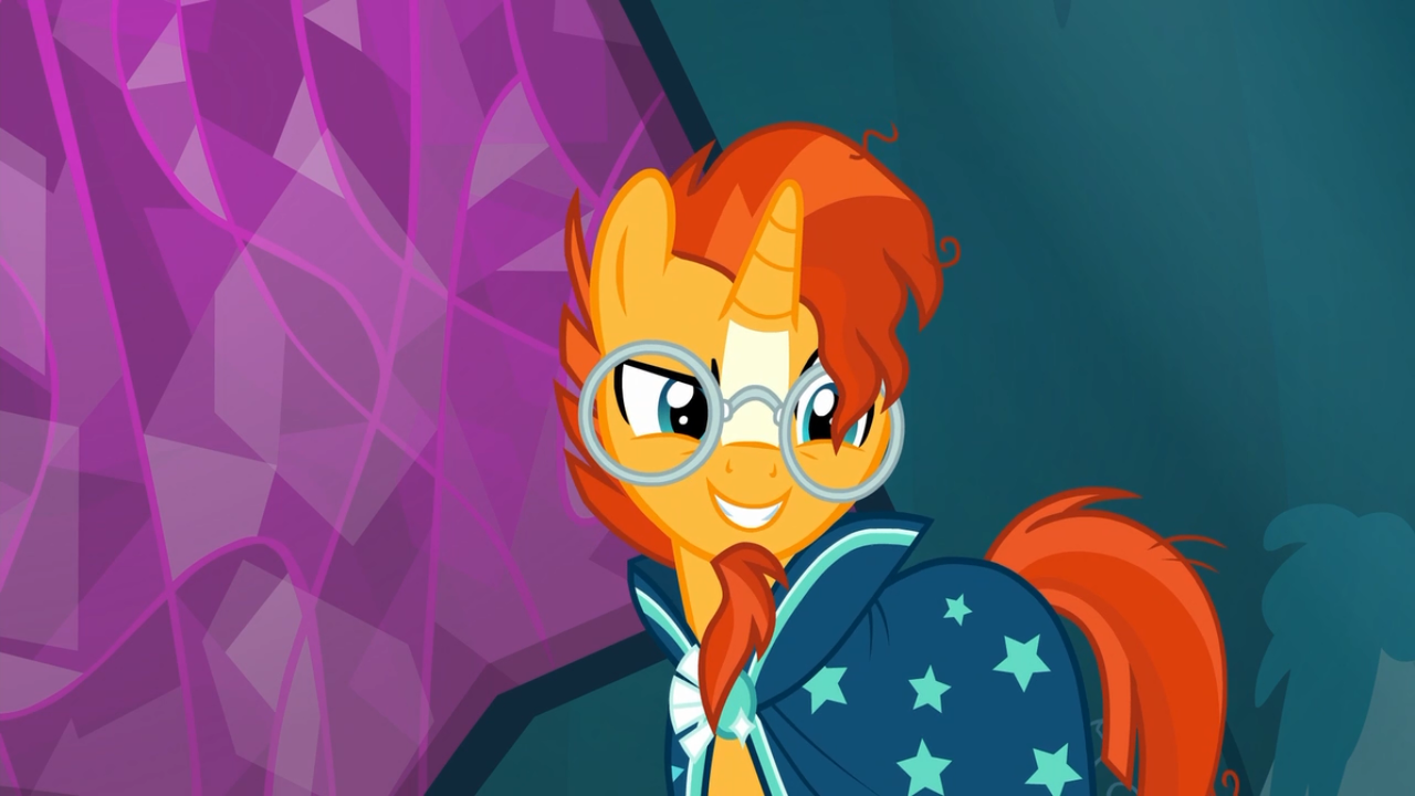 #1784803 - safe, screencap, sunburst, pony, uncommon bond, >:d, cute ...