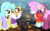 Size: 800x503 | Tagged: safe, artist:jerryakira79, amethyst gleam, charity kindheart, cheerilee, soigne folio, earth pony, pony, g4, female, giant pony, highrise ponies, irl, macro, photo, ponies in real life