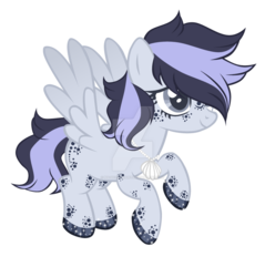 Size: 1024x1069 | Tagged: safe, artist:magicdarkart, oc, oc only, pegasus, pony, female, mare, seashell, simple background, solo, transparent background, watermark