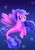 Size: 1600x2263 | Tagged: safe, artist:jucamovi1992, oc, oc only, oc:marine foam, seapony (g4), female, smiling, solo, underwater