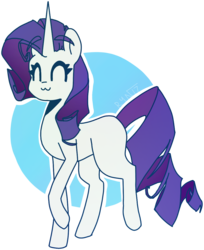 Size: 939x1150 | Tagged: safe, artist:pawberrykit, rarity, pony, unicorn, g4, :3, eyes closed, female, mare, simple background, solo, transparent background