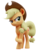 Size: 2794x3689 | Tagged: safe, alternate version, artist:therealdjthed, applejack, earth pony, pony, g4, 3d, 3d model, blender, blender cycles, cycles render, female, grin, high res, mare, model:djthed, patreon, patreon logo, simple background, smiling, solo, transparent background