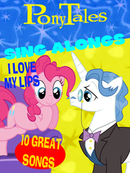 Size: 450x600 | Tagged: artist needed, safe, edit, fancypants, pinkie pie, series:pony tales, g4, couch, veggietales